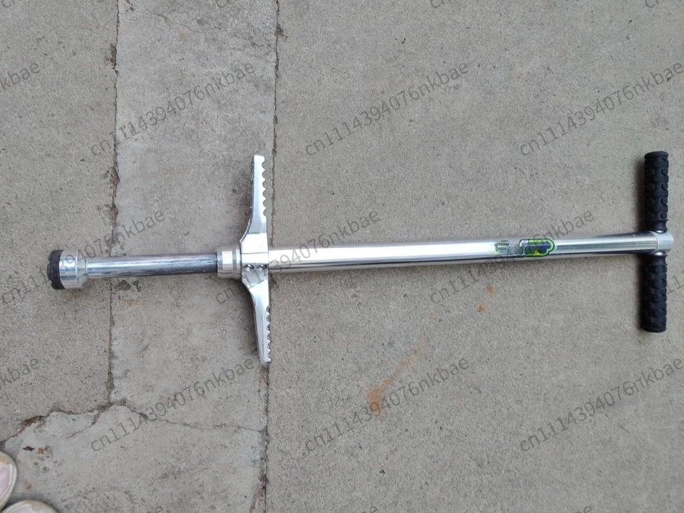 Single Bar Pogo Stick Made of Premium Aluminum Alloy,Spring Bouncing Jumping for Kids Teenagers & Adults