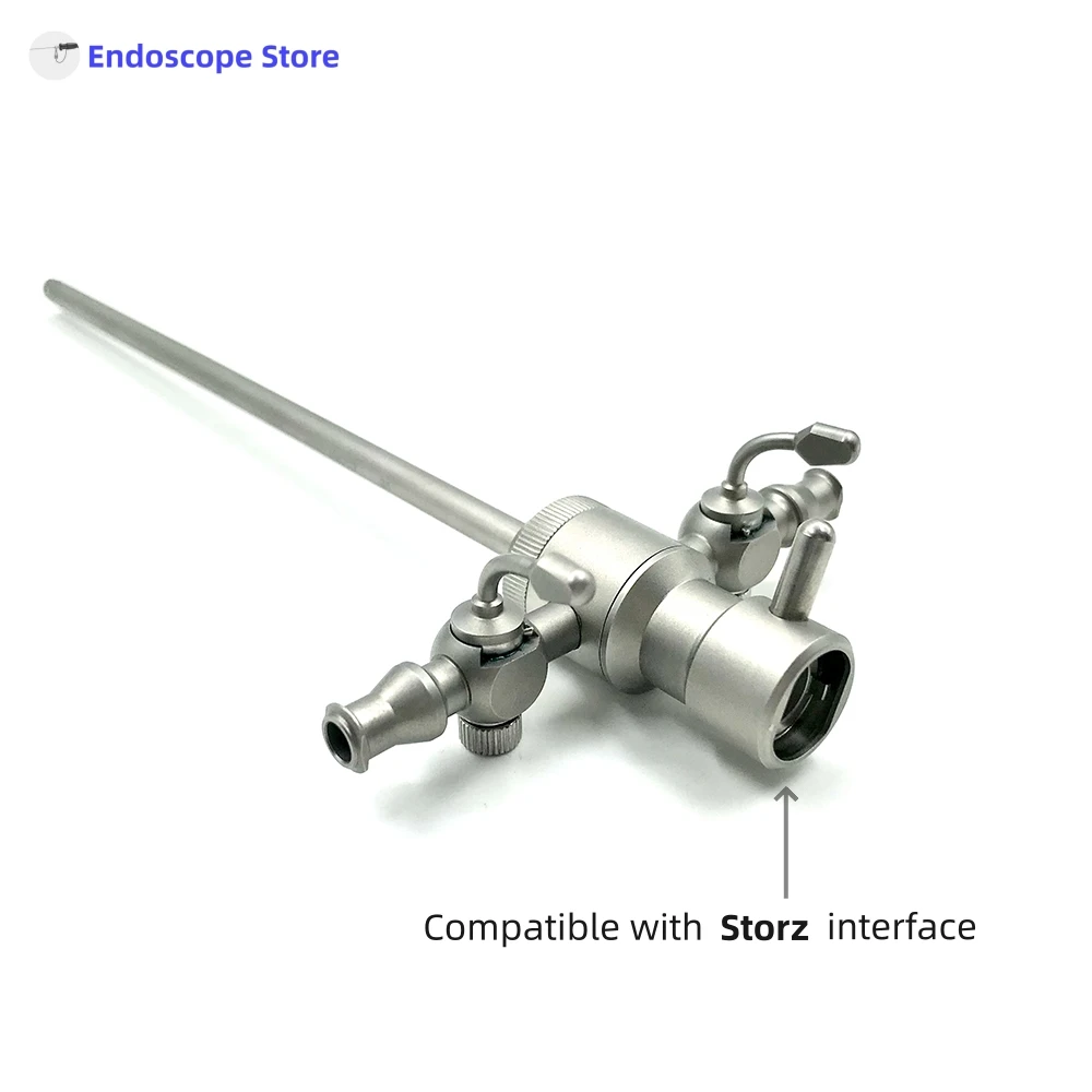 Medical Rigid Endoscope Sheath Obturator Trocar Arthroscopy สัตว์เลี้ยงการตรวจสอบศัลยกรรมสัตวแพทย์