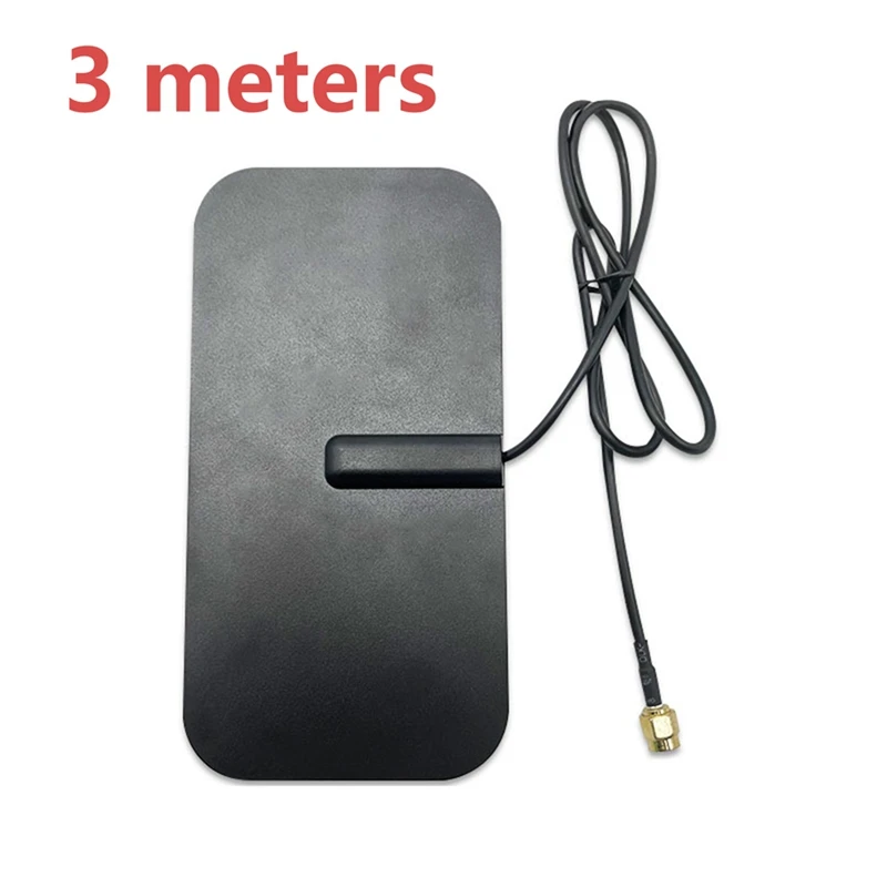 4G LTE Patch Antenna-SMA Male,700-2700MHz Vehicle Router Signal Booster 3 Meter-BCBW