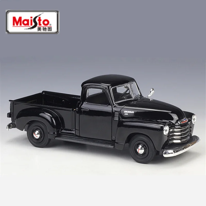 Maisto 1:24 1950 Chevrolet 3100 Alloy Pickup Car Model Diecasts Metal Off-road Vehicles Car Model Simulation Childrens Toys Gift