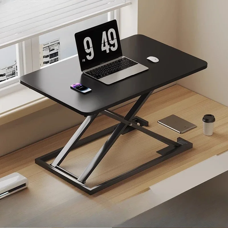 

Office Desk Study Gaming Table Mobile Lift Heightening Bracket Folding Simple Mobiliario De Oficina Office Computer Desk Table