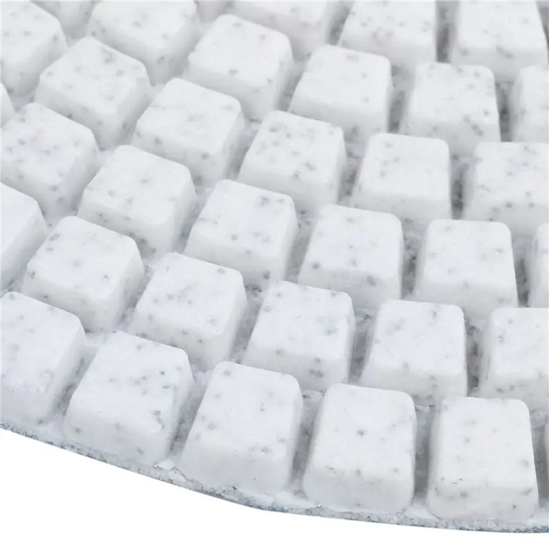 10Pcs 5 Inch 125Mm Wet Diamond Polishing Pads Marble Granite Grits 50-AS55