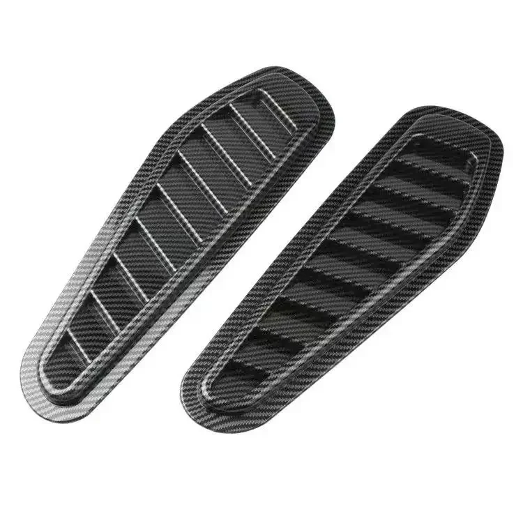 Luchtstroom inlaatdeksel auto luchtstroom inlaat decoratie lepel motorkap ventilatieafdekking universele luchtstroom ventilatie beschermhoes