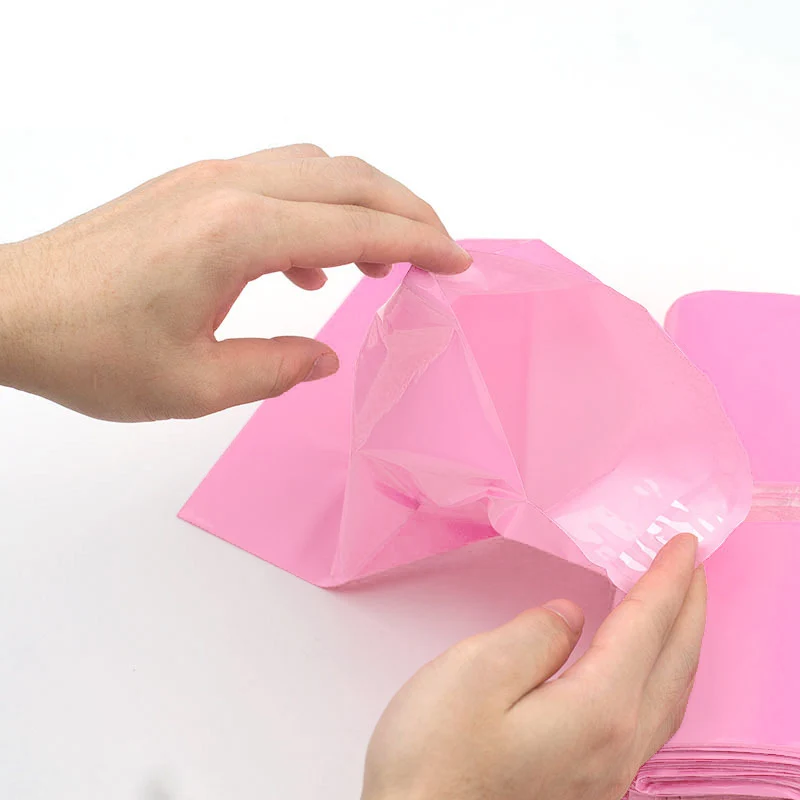50 PCS Self-sealing Sticky Express Bags Storage Bags Plastic Envelope Mailing Bags Postal Transport Bags Custom Logo Printing