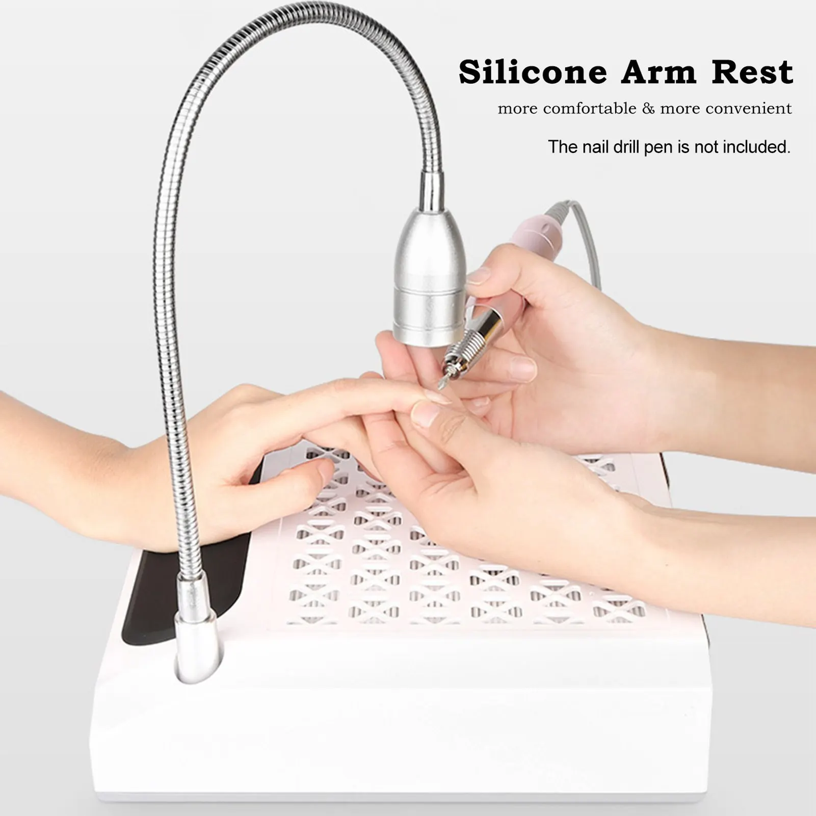 

nail lamp kit nail dust collector Nail Lamp+Nail Dust Collector Nail Drill Machine Dust Suction Cleaner Nails Art Salon Tools