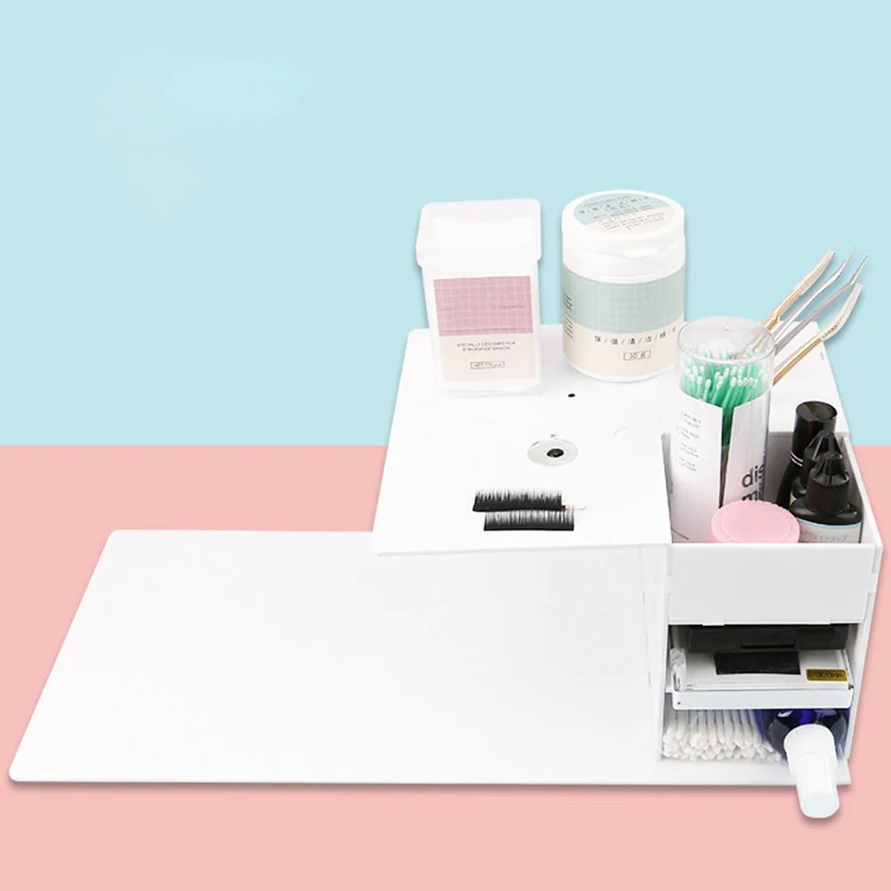 

Eyelash Extensions U-Shaped Workstation Acrylic Detachable Pillow Shelf Lash Tool Organizer Beauty Salon Display Stand Eyelash