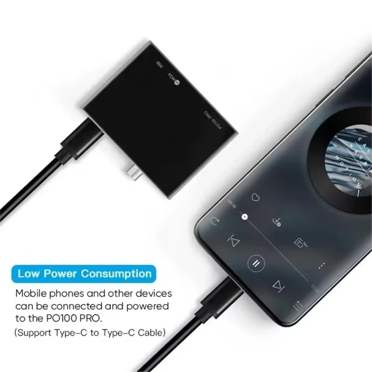 PO100 PRO USB Digital Interface MQA Decoding XOMS XU316 DSD64 Optical Coaxial DSD512 I2S Output 32bit 768Khz