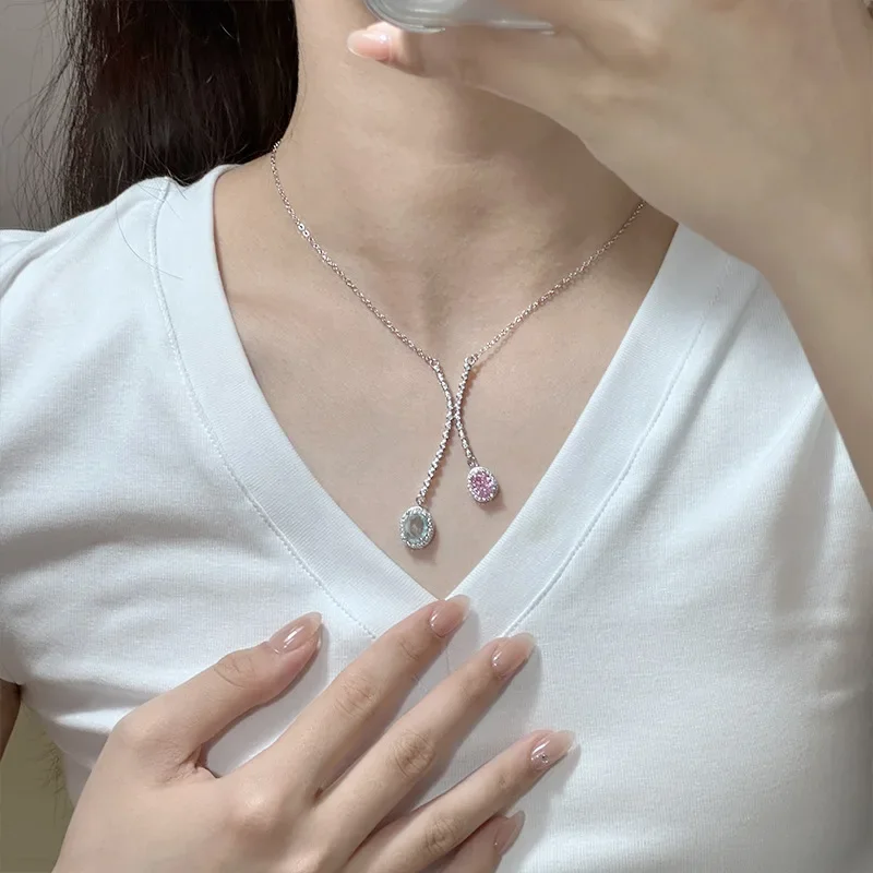 

MDL Moissa!ite Style From Then On,there Was Only One Person In My Hear A Pendant