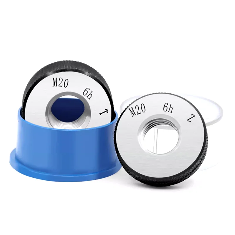 6h Tolerance 2pcs/set Thread ring gauge GO NO GO Gage Gauge M6 M7 M8 M9 M10 M11 M12 M20 M30 M40 M50 M60 Thread Distance 0.75
