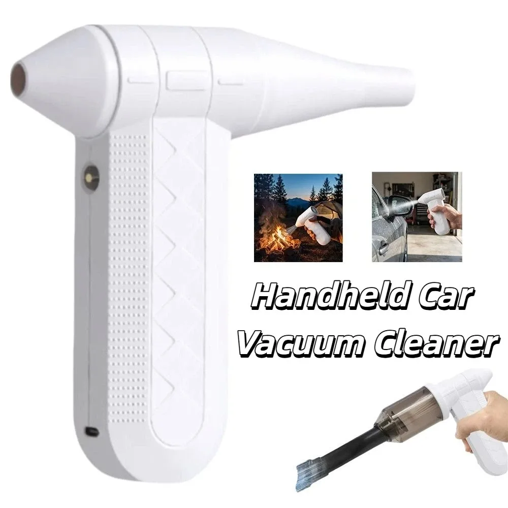 

High Power Handheld Car Vacuum Cleaner Powerful Suction Strong Wind Portable Vacuum Cleaner Lightweight Cordless Design