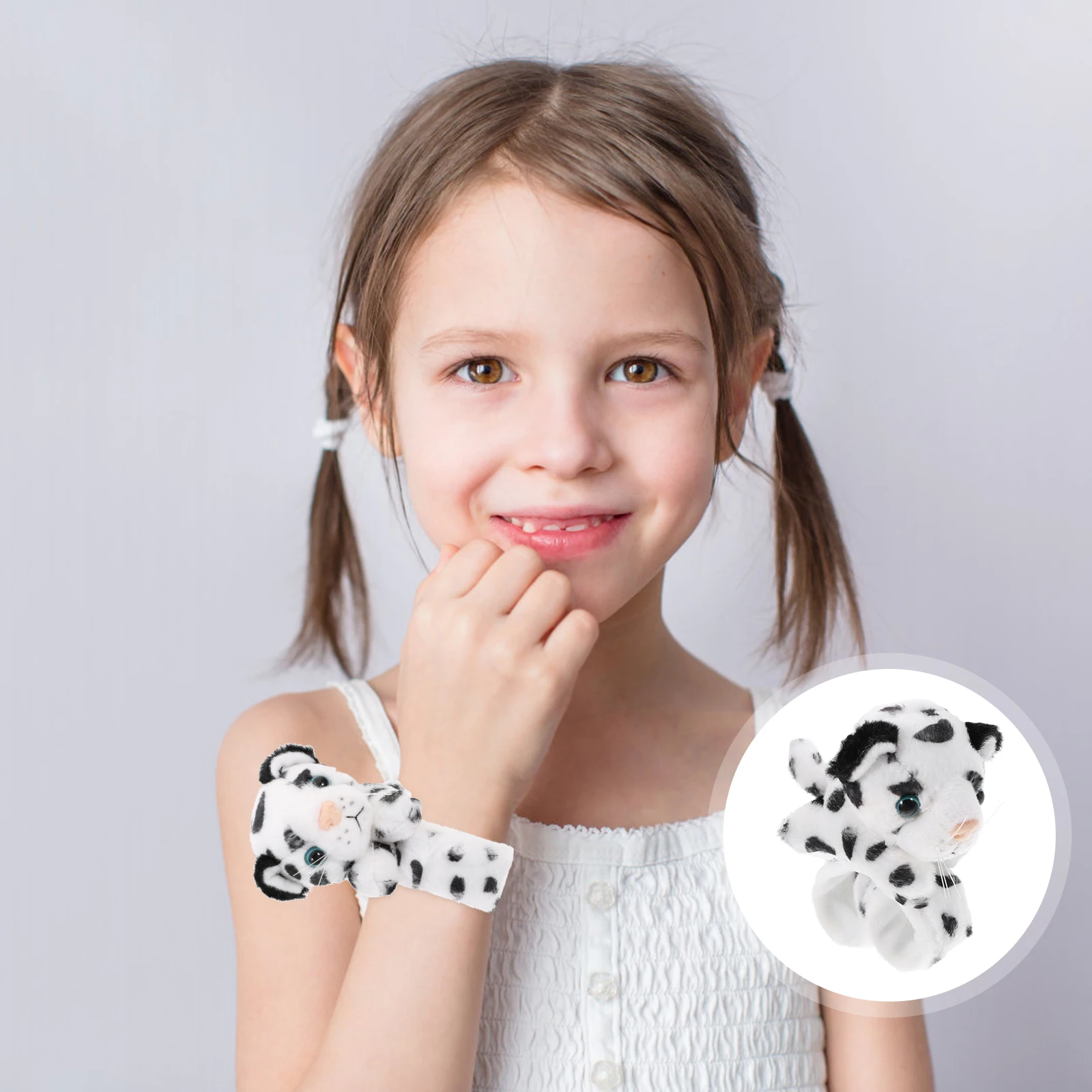 

Animal Slap Bracelets Jungle Theme Smooth Texture Detailed Workmanship Lightweight Comfortable Kids Birthday Party Favors Snow