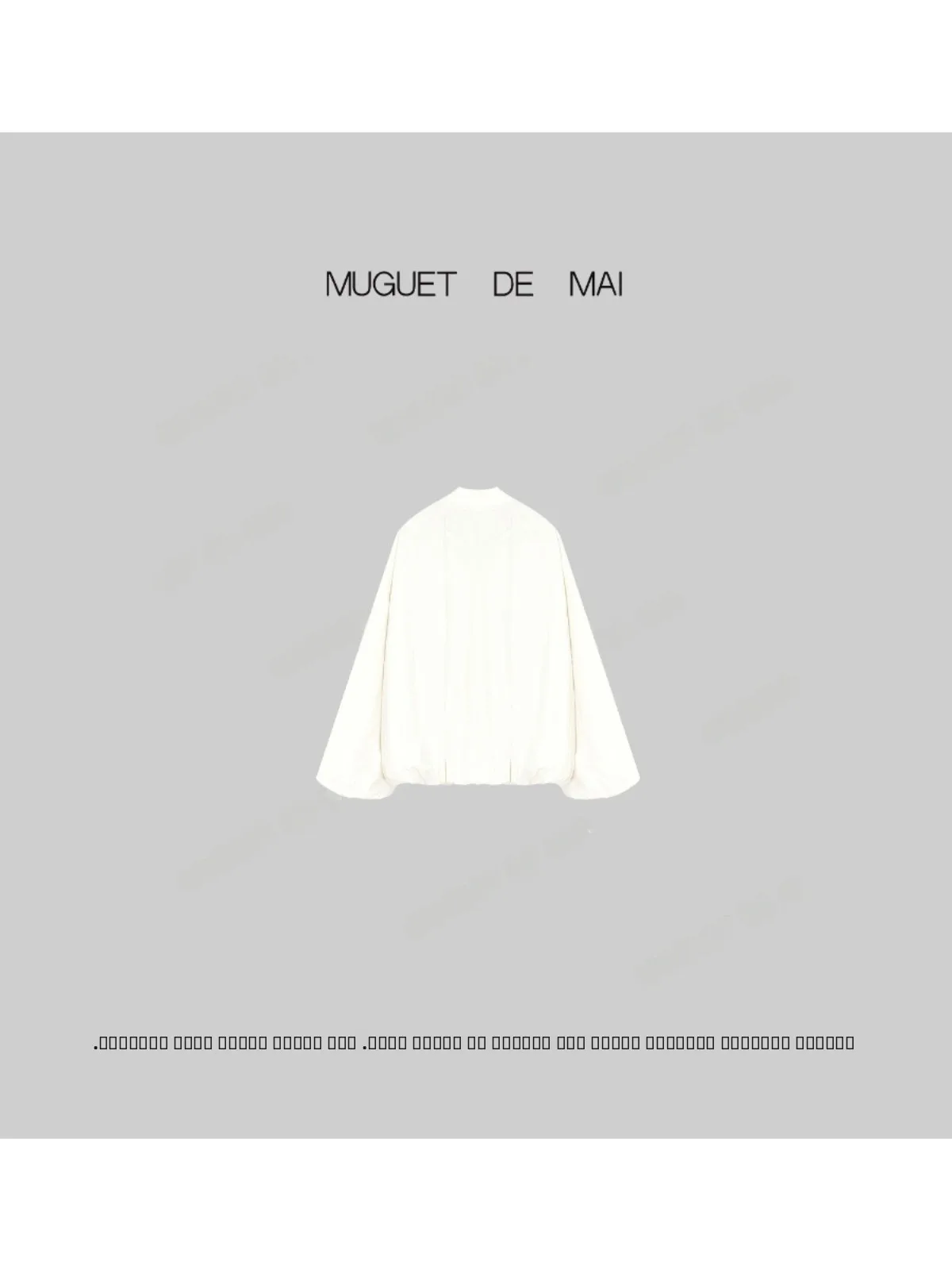 Casual Sle Women's Flight Jaet Spring 2025 oulder Insert Sve Floral Hem Cotton Blend ort Outerwear Muguet De Mai