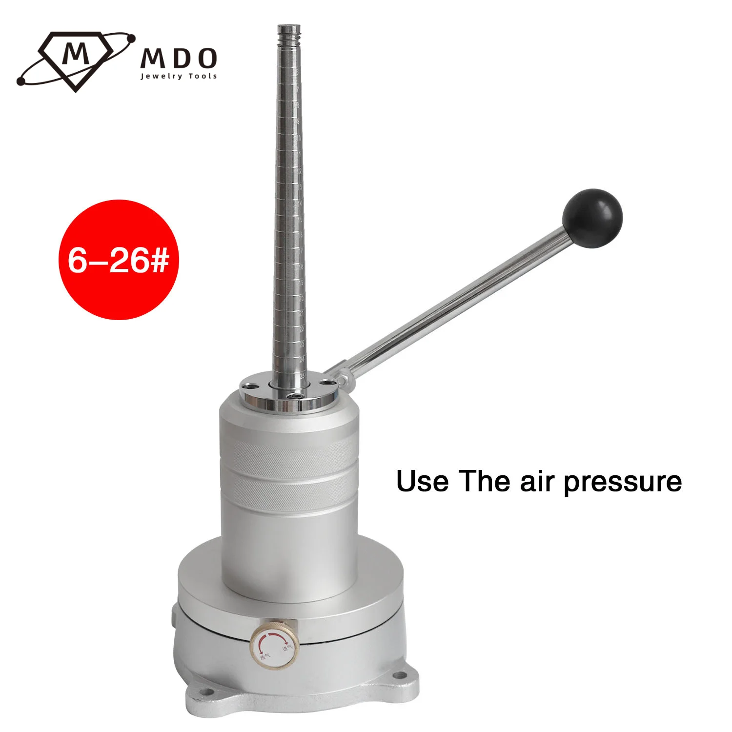 أداة تمديد الحلقة الهيدروليكية اليدوية أداة تعديل حجم الحلقة أداة تمديد الحلقة لآلة صنع المجوهرات #2