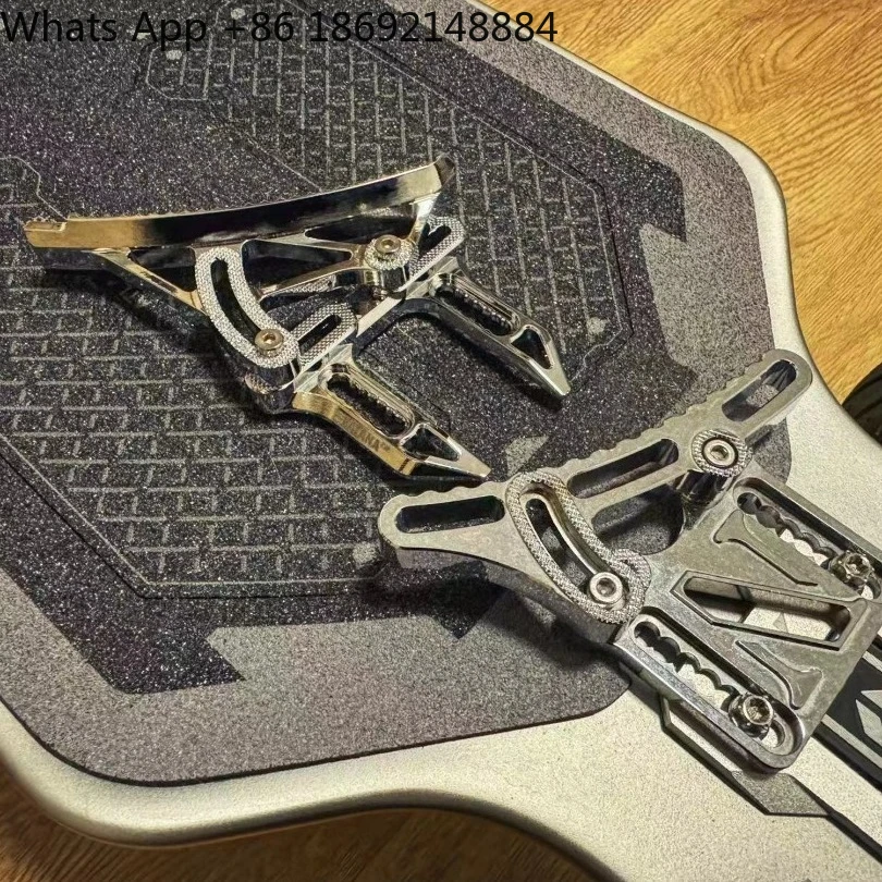 Second-generation metal foot top, electric skateboard foot reminder, extreme control lock foot modification accessories
