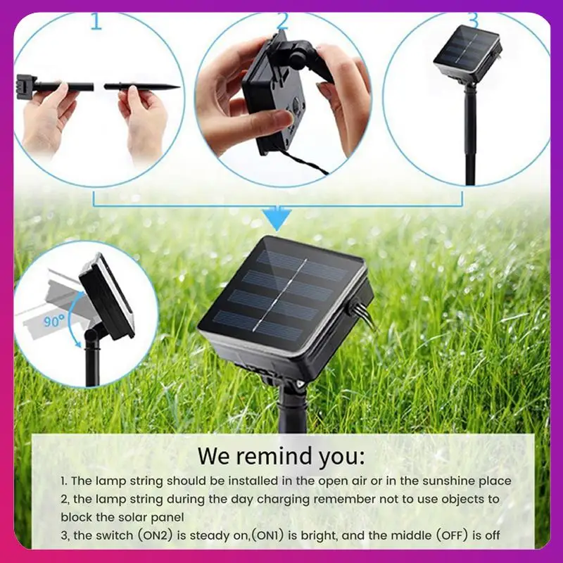 

32.8 Ft 100 LED Green Ivy Leaves Fairy String Lights 2 Pack Solar Powered String Lights, For Garden, Patio, Yard, Party