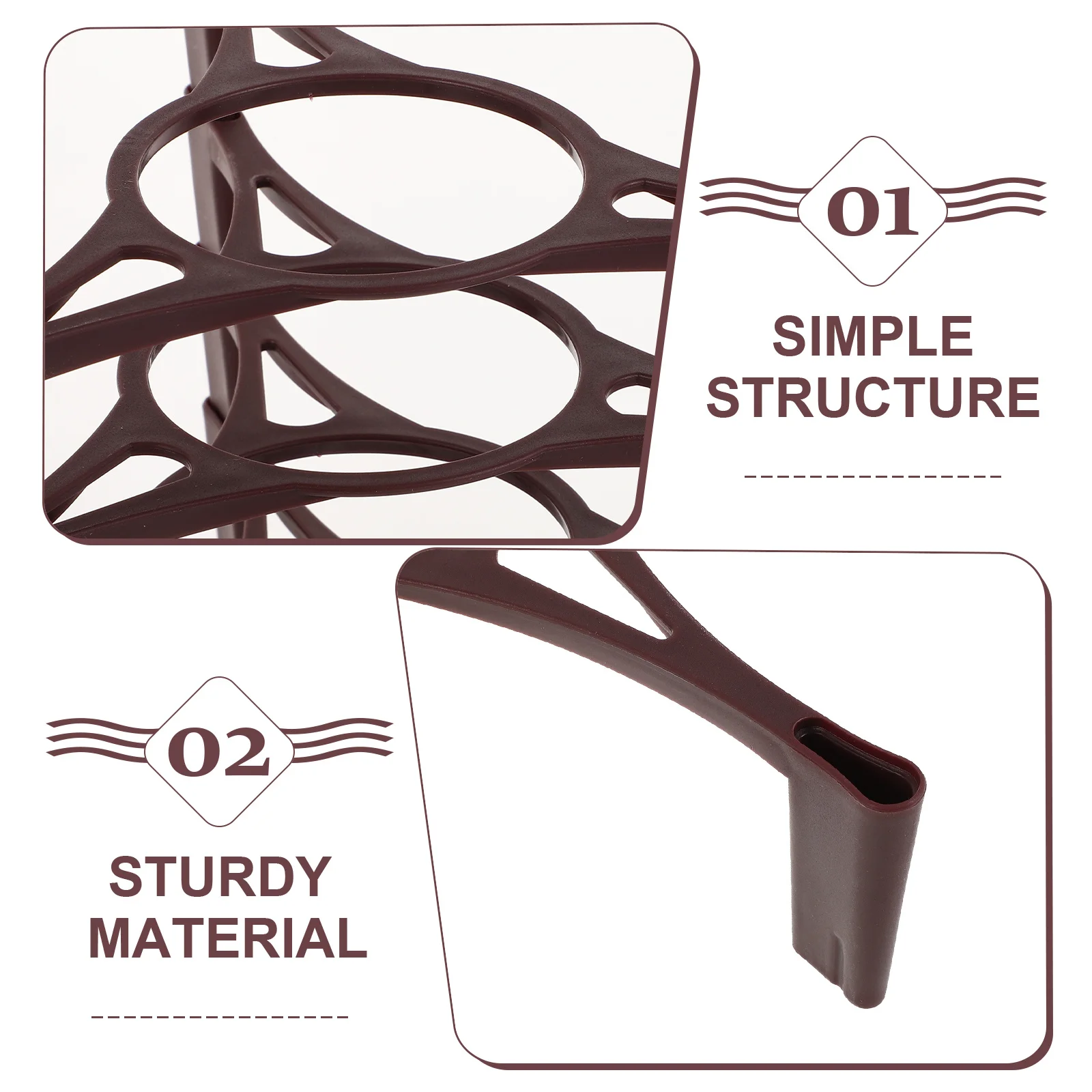 Cake Stand Stabiele Pu'Er Display Houder Plastic Baksteen Rek Thee Baksteen Display Rack Voor Keuken Thee Kamer Decor