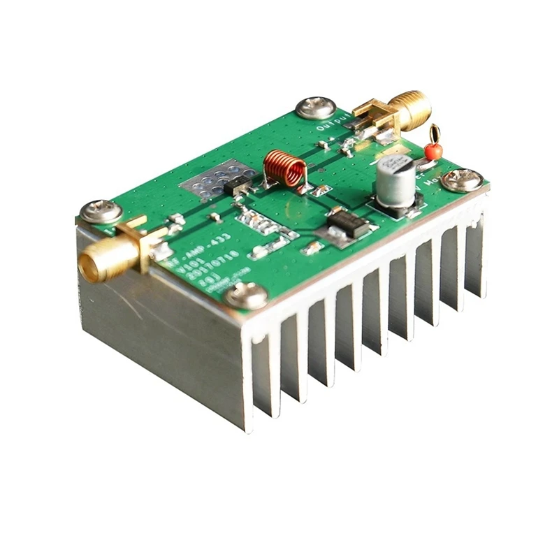 AU61-433Mhz 8W Power Amplifier Board RF HF High Frequency Amplifiers Digital Power Amplificador