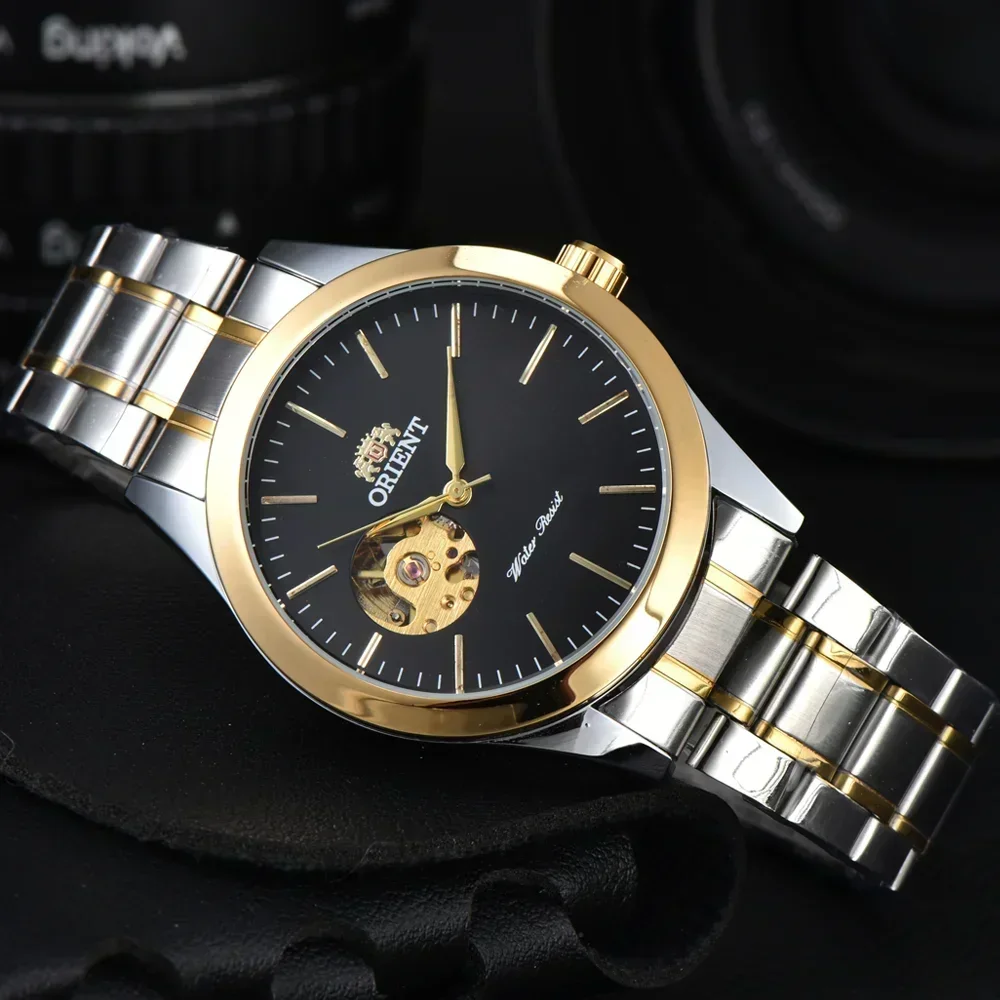

2025 Hot Quality Orient Original Brand Watches For Mens Fashion Tourbillon Automatic Mechanical Wristwatch Business AAA+ Clocks