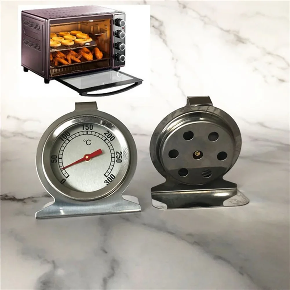 50-300℃ Stainless Steel Oven Cooker Thermometer Temperature Gauge Mini Thermometer Grill Temperature Gauge for Home Kitchen Food