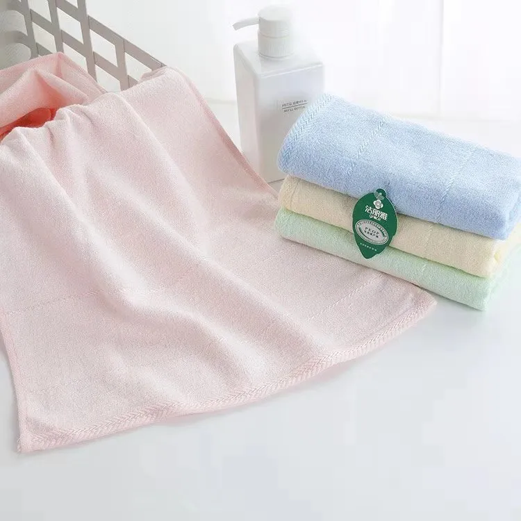 Bamboo Fiber Towel Gift Set – Highly Absorbent, Ideal for Employee Welfare & Labor Protection; Household Adult Face Towels