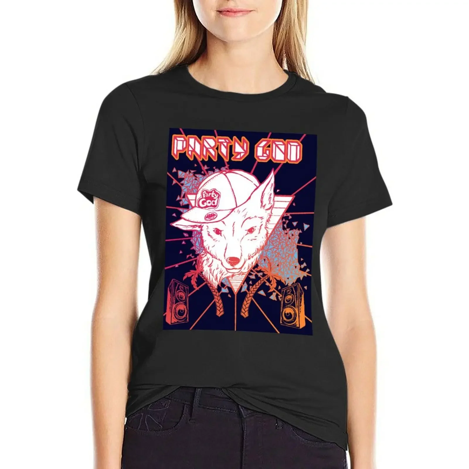 

Party God T-Shirt summer clothes quick-drying new edition korean fashion woman t shirt