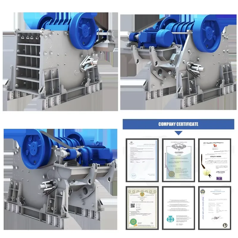 2026 CE Large Scale Mining Jaw Crusher Machine Gear Core Components Max.300t/h Capacity Primary Rock Crusher Limestone Long