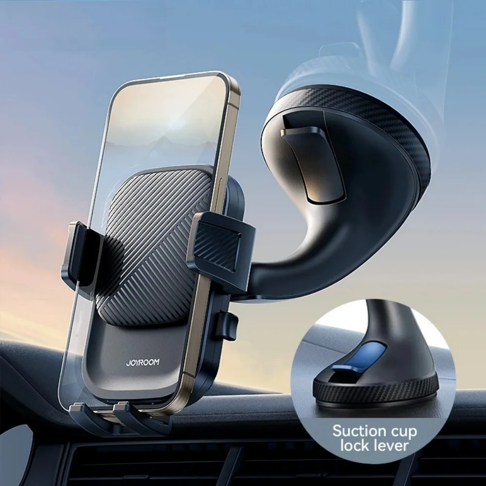 Car Air Vent Phone Holder 360°Rotation Cell Phone Mount One‑Click Lock Adjustable Stand for iPhone Samsung Huawei Auto Accessory