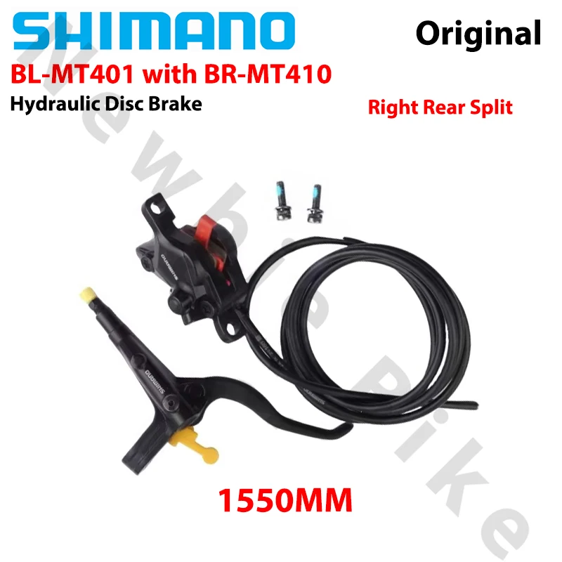SHIMANO DEORE Einseitige MT410 Hydraulische Scheibenbremse BL-MT401 MT402 Bremshebel mit BR MT410 Bremssattel Original Fahrradteile – Detail 3