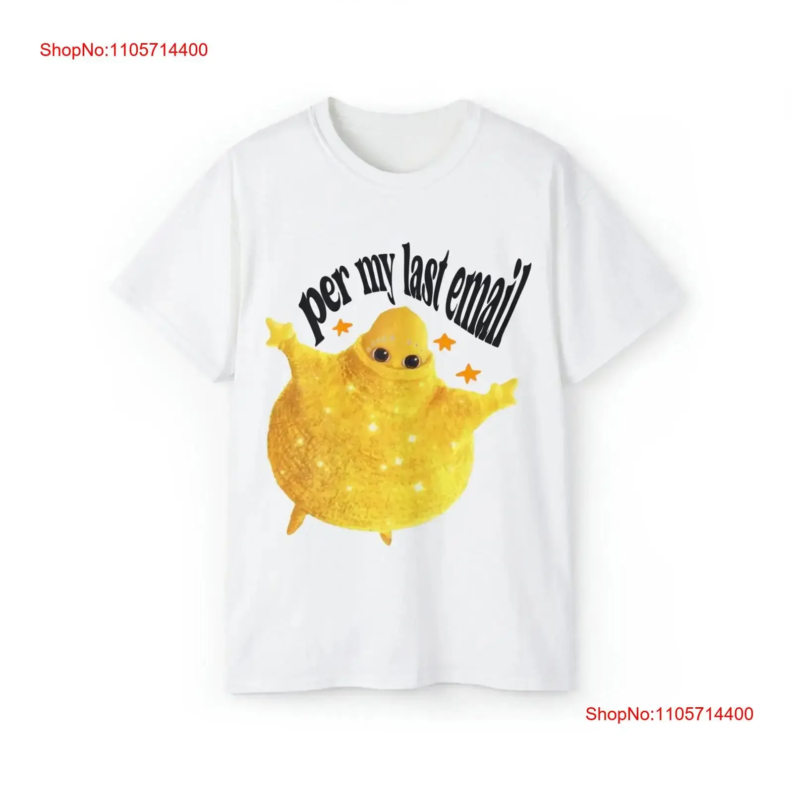 Per my last email corporate work 9 5 funny humbah character boohbah kids tv show UK nostalgic y2k 2000s T Shirt Ultra Cotton