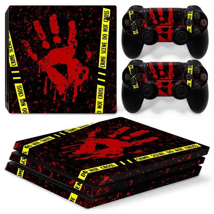 

Personalized multiple images Skin Sticker Protective Vinyl Decal Cover for PS4 Pro Console and 2 Controllers customized ﻿