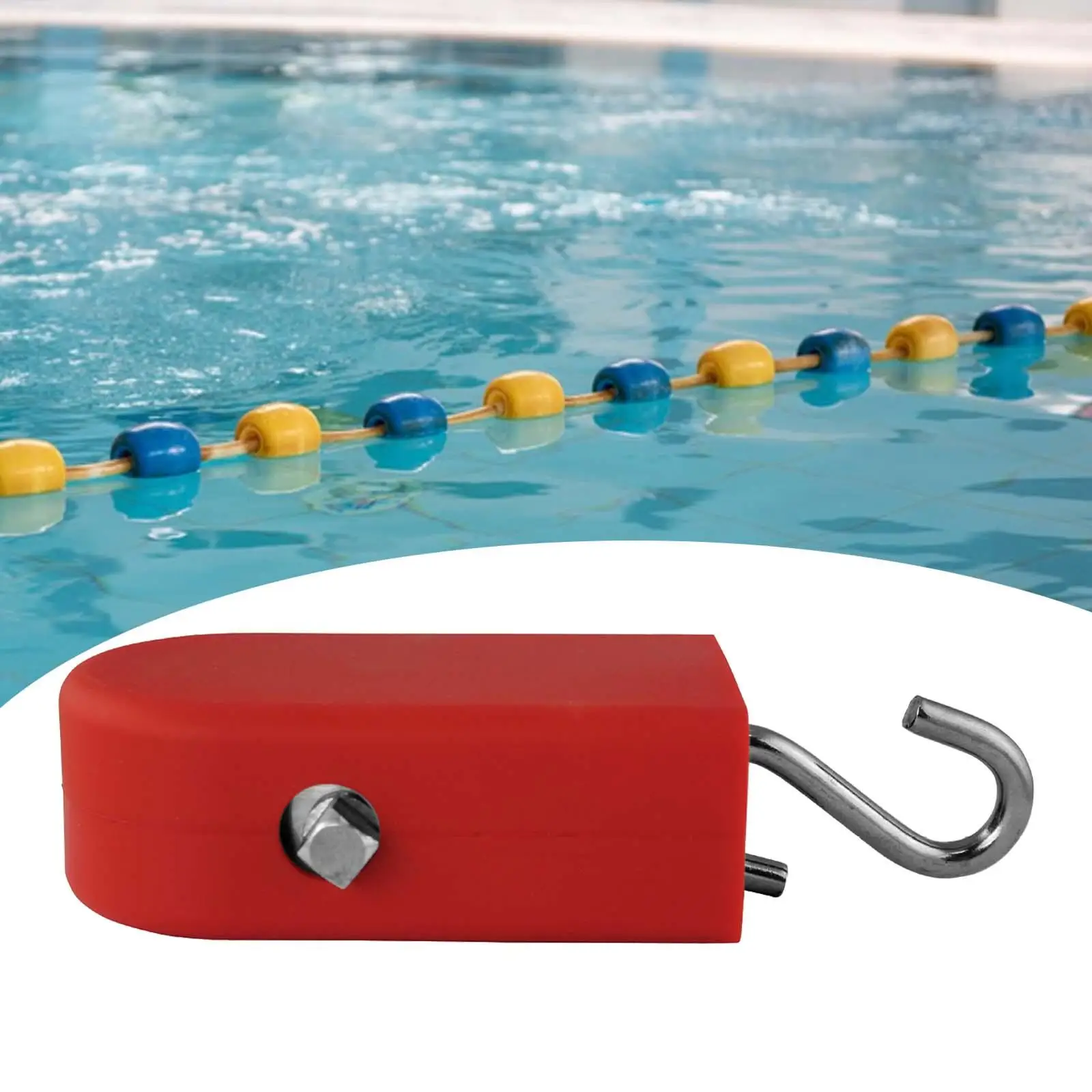 

Swimming Pool Lane Rope Hook Easy to Use Premium Stable Float Lane Rope Hook