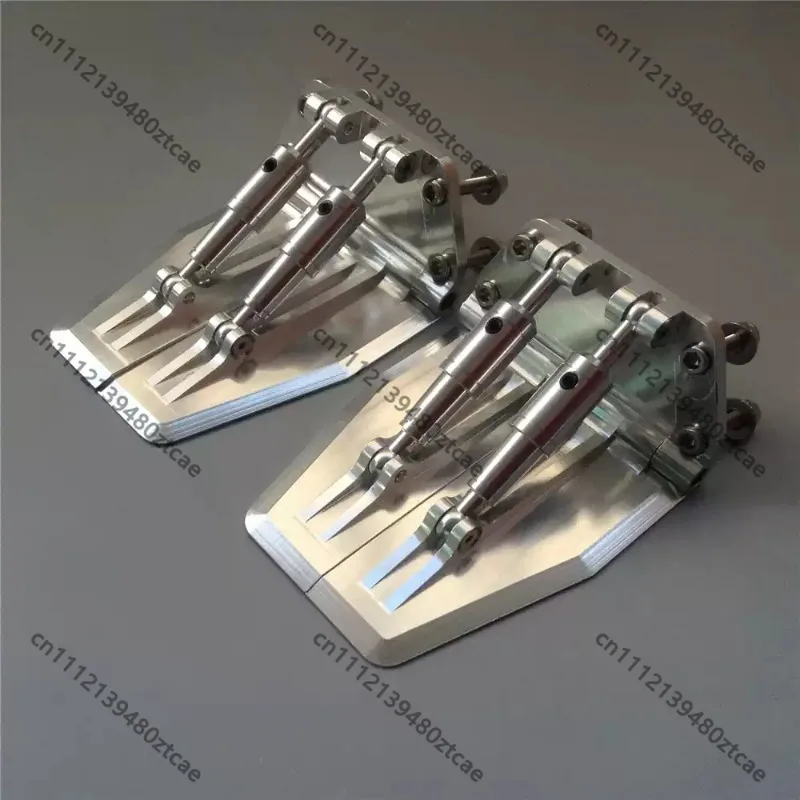RC Racing O-Boat Model Boat Adjustable Angle Water Pressure Plate Wave Suppression Plate Simulation Accessory