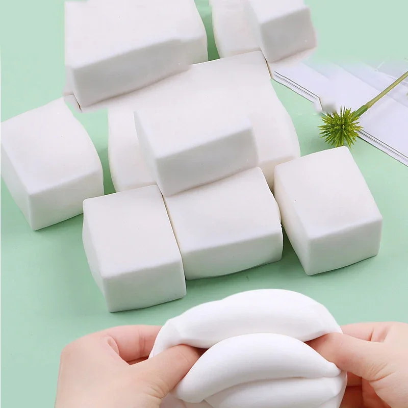 5pcs Squishy Tofu Stress Balls, Slow Rising Squishy Tofu Stress Balls, Tofu Block Toy,New Sensory Pull Stretch Ball Fidget Toy