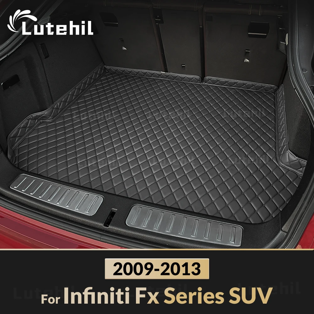 

Автомобильный коврик luтехil для багажника Infiniti Fx серии SUV 2009 2010 2011 2012 2013, высокий боковой водонепроницаемый задний Чехол для груза, коврик