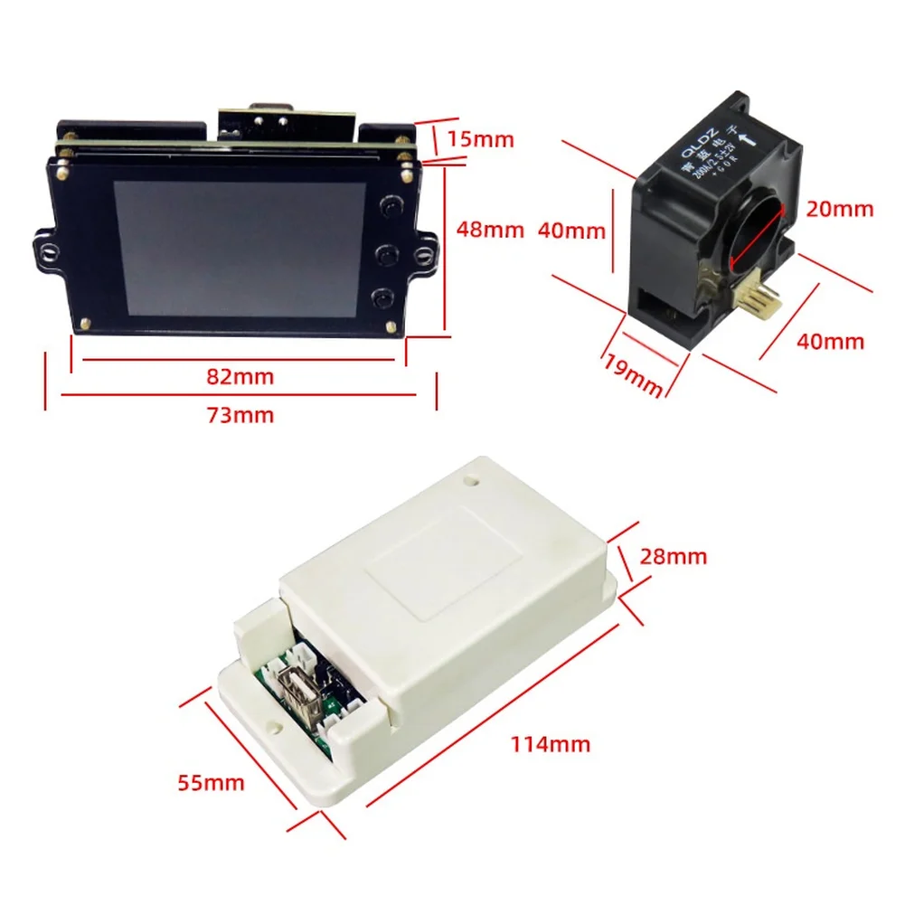Battery Analyzer Temperature Monitor Battery Monitoring Device Comprehensive Battery Analysis Real-time Monitoring