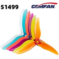 4PCS/2Pairs Gemfan Hurricane 51499 Props 5 Inch 3-Blade CW/CCW PC Propeller for RC Drone FPV Racing 2207 2306 Motor Nazgul5 LAL5