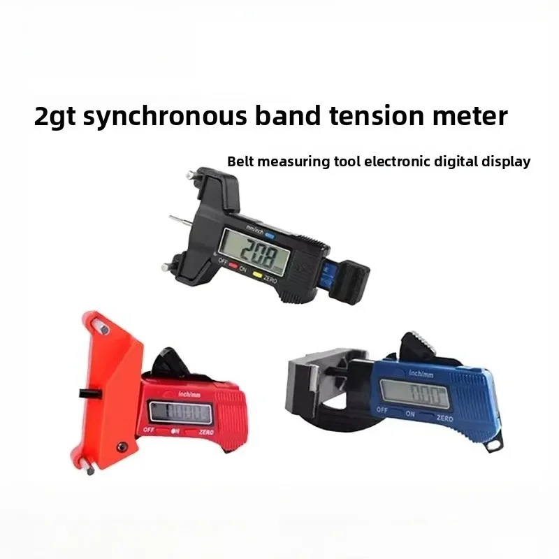 3D Printer Accessories 2GT Synchronous Belt Tension Gauge GT2 Voron Belt Measurement Tool Electronic Digital Display
