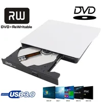 External DVD Player USB 3.0 Portable DVD RW Drive CD Burner Compatible Laptop Desktop Windows Linux OS Apple Mac Black DVD