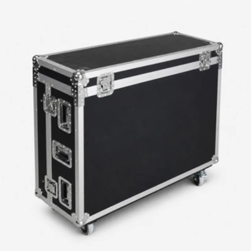Workstation Flight Case Compatible with grandMA2 with Dual Laptop Stands