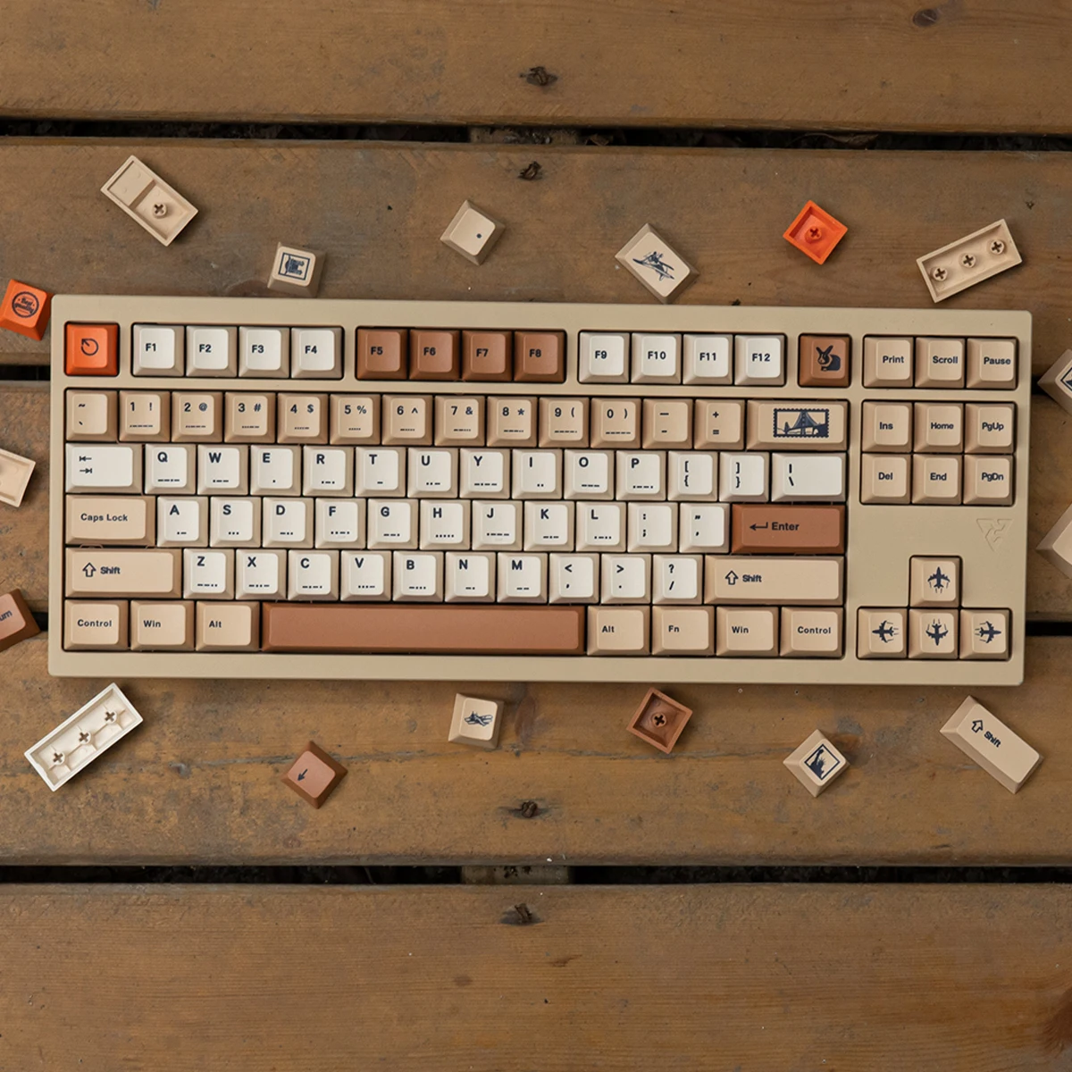 143 Tasten Rerto Stamp Keycaps Cherry Profile Dye Sublimation PBT Keycaps für MX Mechanical Gaming Keyboard Kit