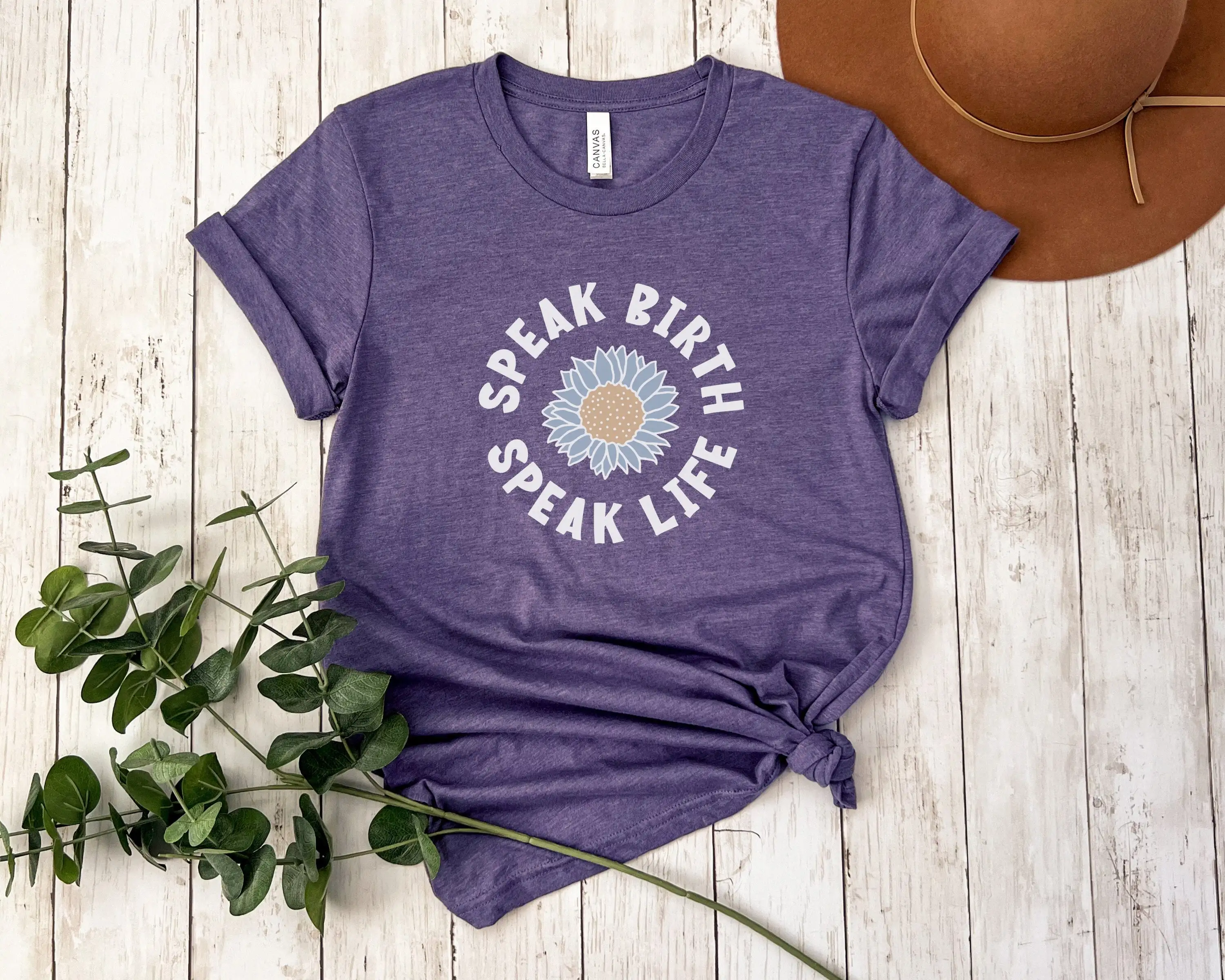 

Doula T Shirt Birth Postpartum Midwife First Time Mom Labor And Delivery Top Baby Speak Life