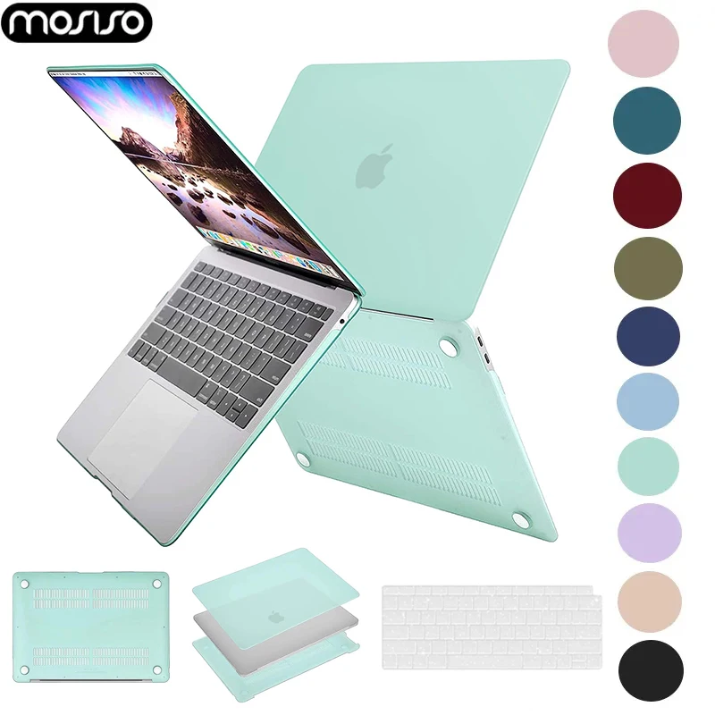 

2023 Matte Laptop Case for Macbook Air 13 A2179 A1932 A2681 Mac Pro 13 14 15 16 Retina Touch Bar A2338 A2442 A1707 A2141 Cover