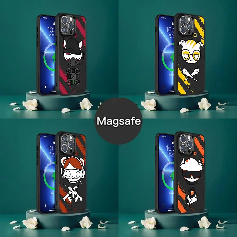 

Game R-Rainbow-Six S-Siege Phone Case For iPhone 17,16,15,14,13,12,11,Pro,Max,Plus,Mini,SE4,E Magnetic Magsafe Wireless Charging