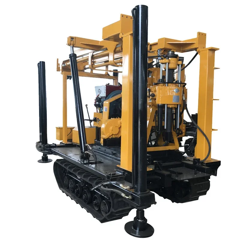 150m 200m Crawler Core Drilling Rig Core Rotary Drilling Rig Ground Water Drilling Machine Drilling for Groundwater