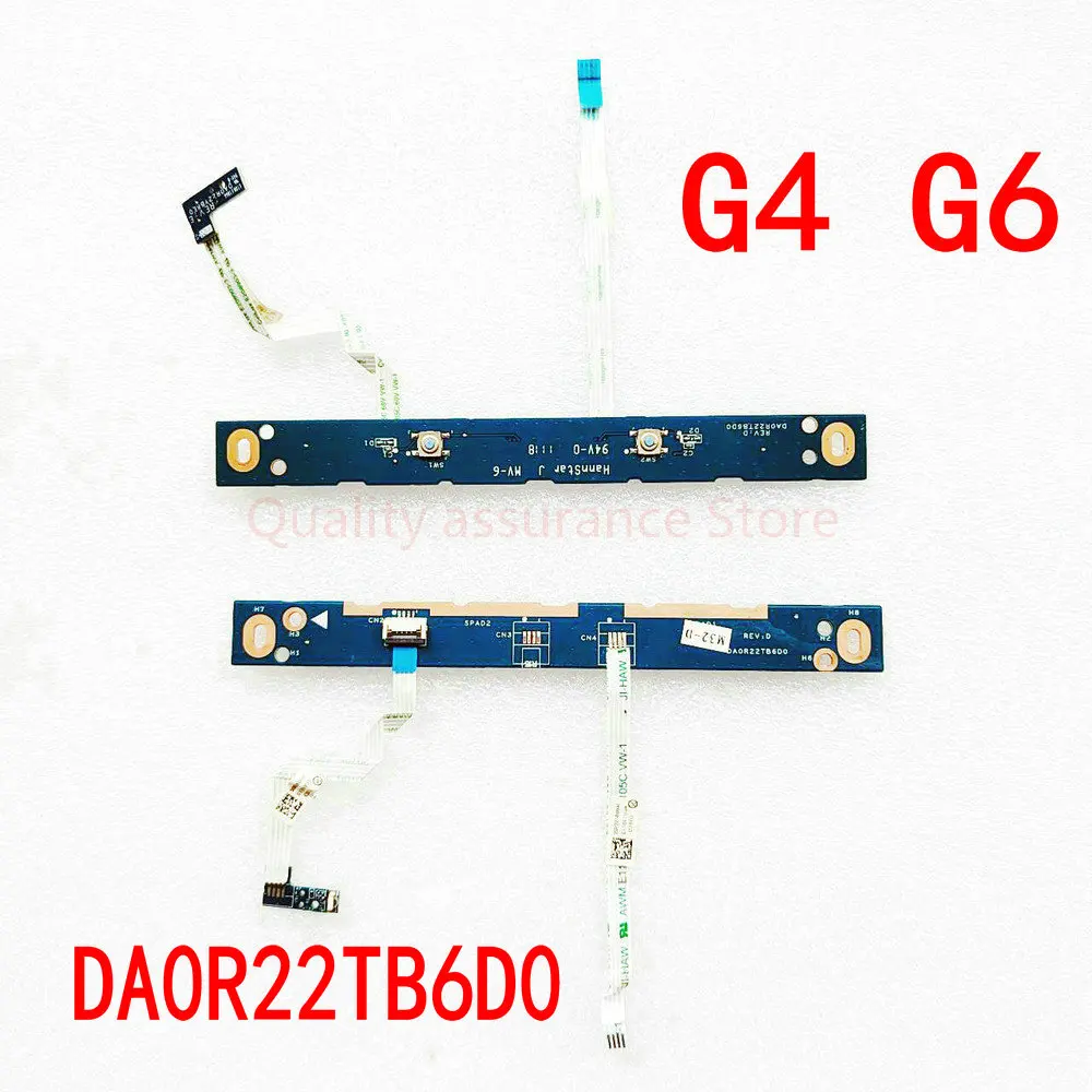 

FOR Para HP Pavilion G4 G6 G6-1000 Touchpad Button Cover w/ Cable DAOR22TB6DO DA0R22TB6D0 100% TESED OK