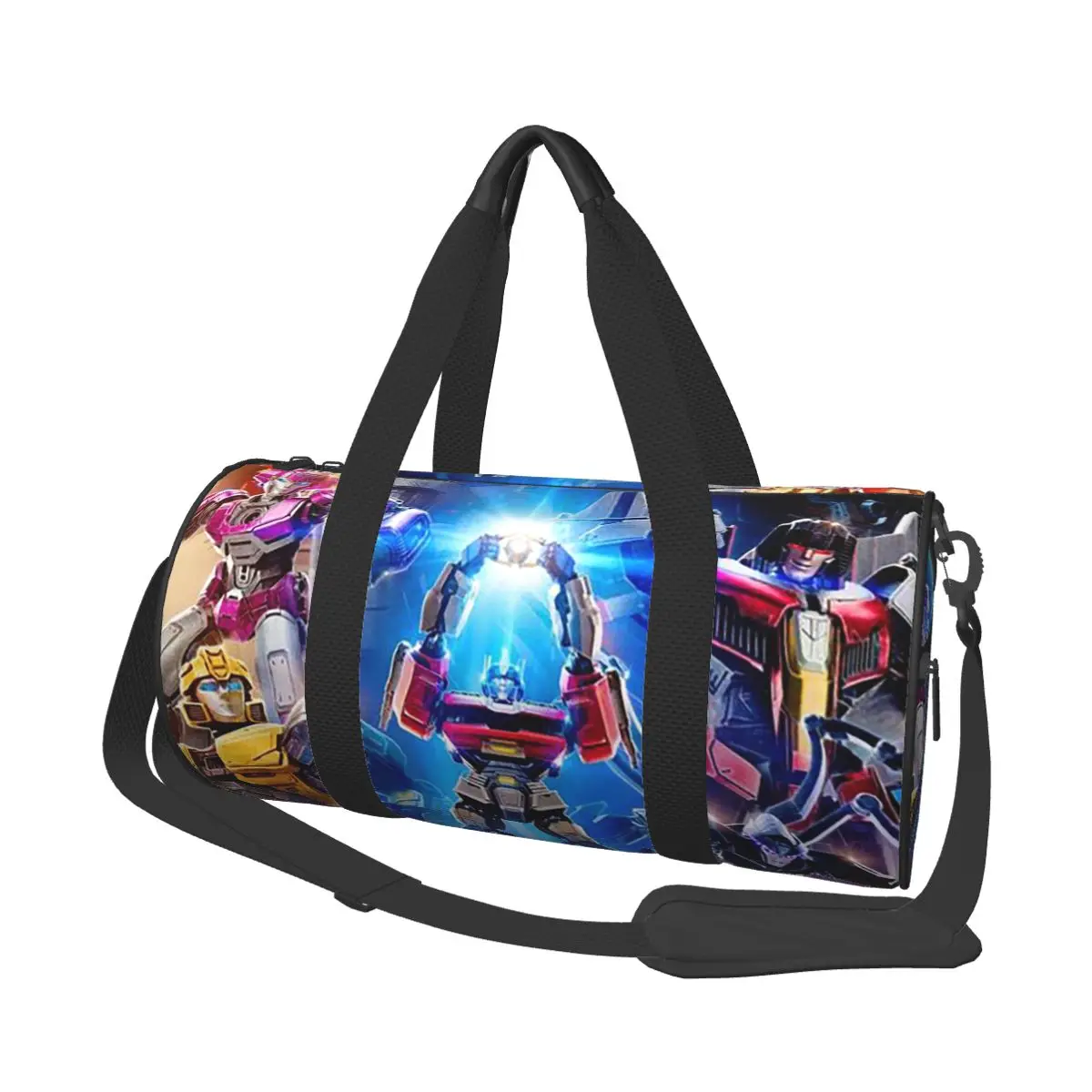 

Optimus Prime Large Duffle Gym Bag Multi-Functional Duffle Travel Bags Handbags Fitness bag