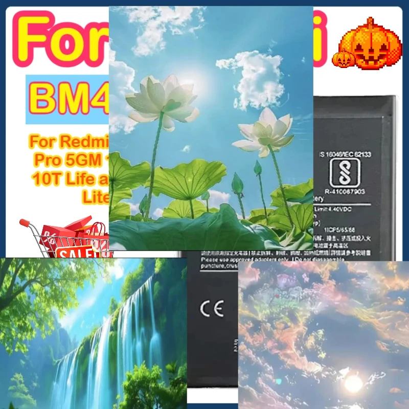 

4820mAh 3.8V BM4W Battery For Xiaomi Mi 10T lite 5G Phone Battery High Qulity Batteries Bateria In Stock Fast Shipping BM4W