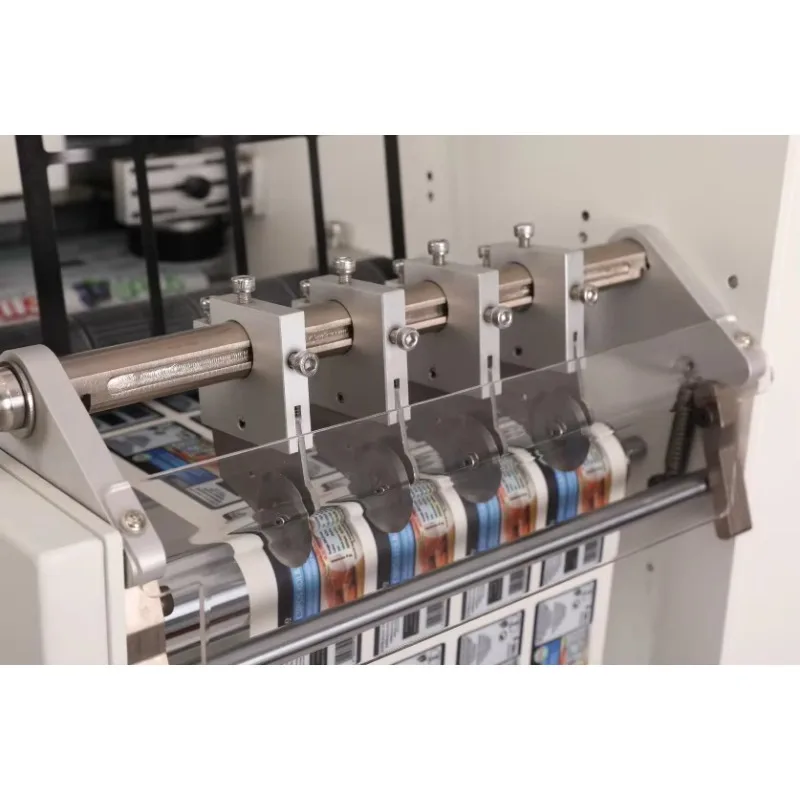 【Best-selling】VOREY VD240 Desktop Roll To Roll High Speed Lamination Slitting Automatic Digital Label Die Cutter Machine