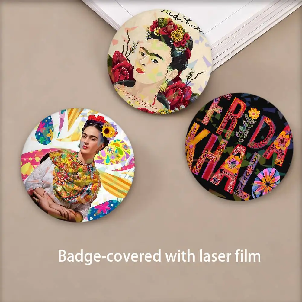 Pin de Esmalte con Diseño de Frida Kahlo, Broche Decorativo para Mochila, Regalo de Cumpleaños, Estilo Mexicano
