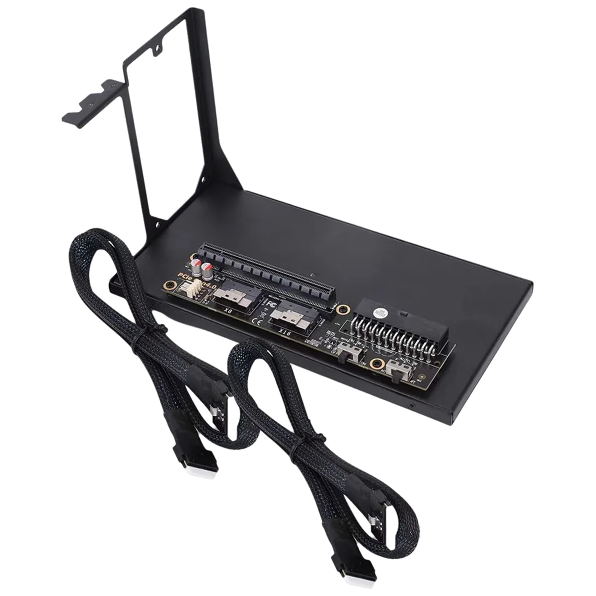 A48U OcuLink/SlimSAS حوض الرسومات ث/قوس بطاقة الرسومات الخارجية GDS1-SFX إمدادات الطاقة PCIE4.0 X16 قاعدة الرسومات قوس